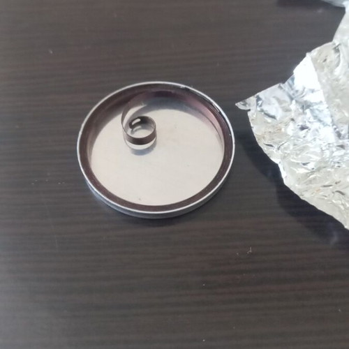 Zenith Watch Springs 18.5 New, Gold Color