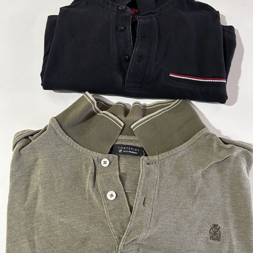 Men's polo shirts used, pack of two, size XL