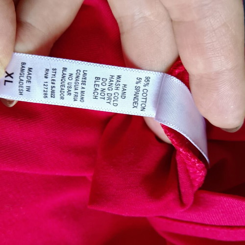 Reserved red T-shirt XL like new