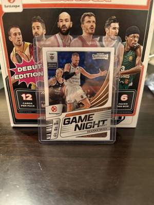 Dzanan Musa 2025-26 Panini Contenders EuroLeague Game Night Ticket new