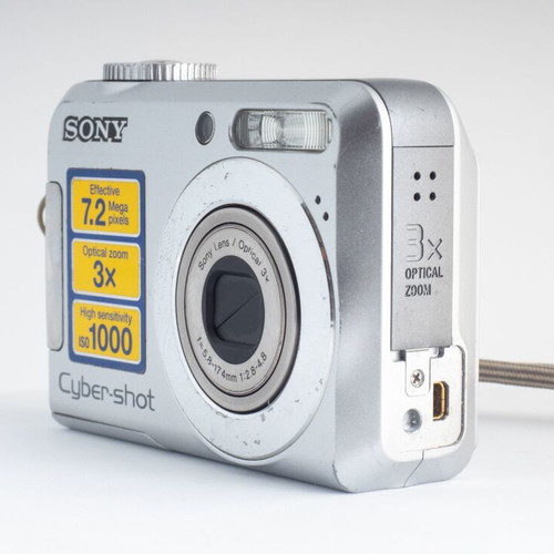 Sony Cyber-shot DSC-S650 digital camera, 7.2MP, 3x optical zoom