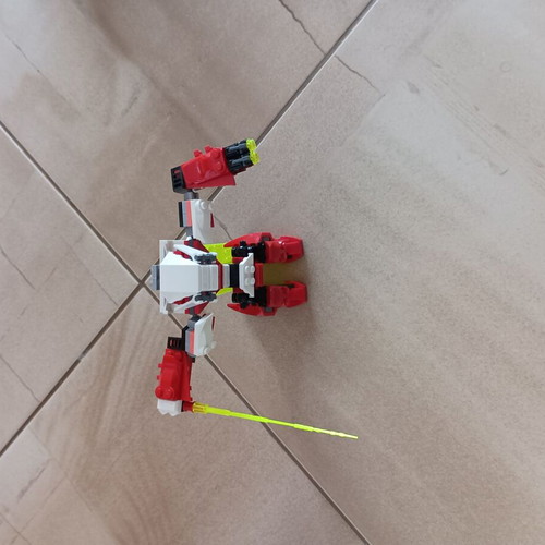 Robot, Spaceship and Helicopter like new, building blocks