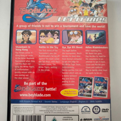 Beyblade Vol. 3 DVD like new with bonus episodes