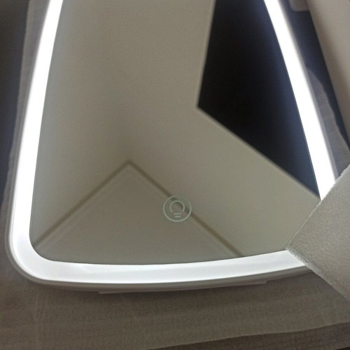 Mirror with LED light new with charging cable