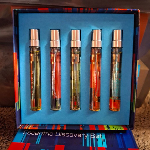 Escentric Molecules set of 5 unused 8.5ml spray bottles