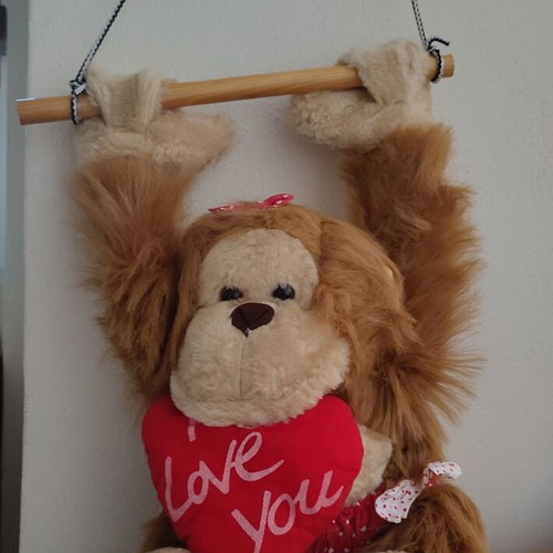 Large plush monkey like new