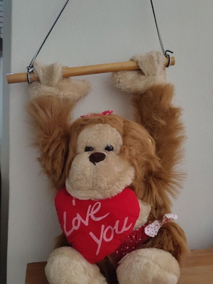 Large plush monkey like new