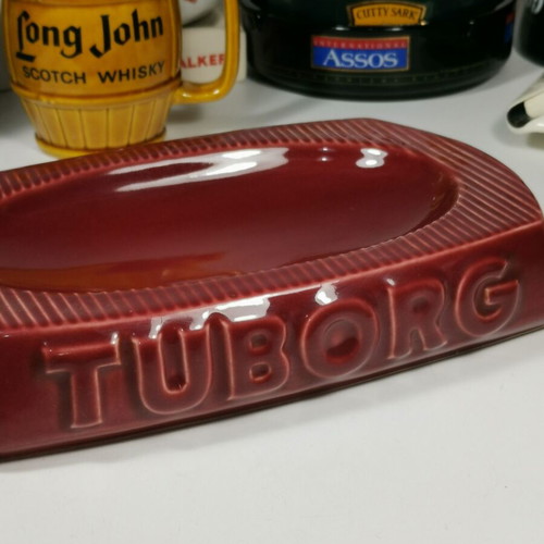 Tuborg vintage beer promotional ashtray used
