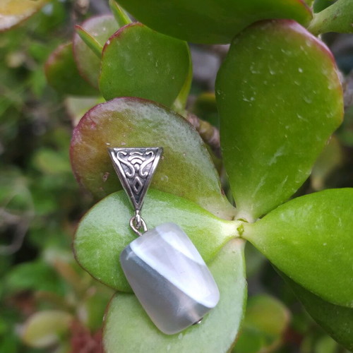 Pendant with semi-precious stone made to order