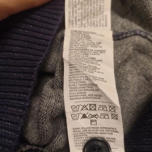 Hoodie Losan size 10Y 140cm like new, gray and black cotton