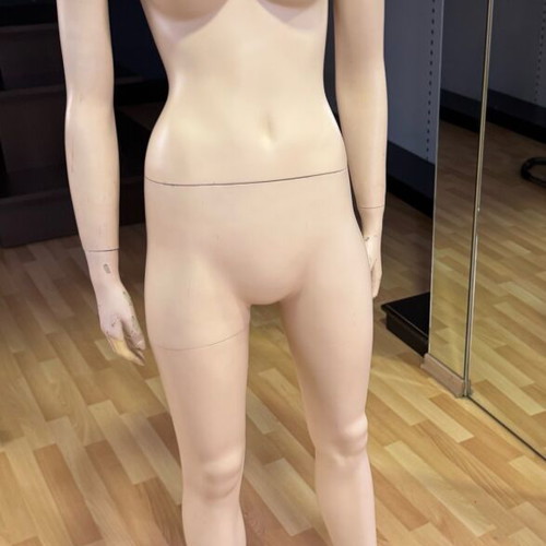 Display mannequins used, male and female set of 2