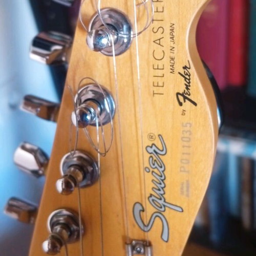 Fender Squier Telecaster Silver Series electric guitar made in Japan 1993-1994