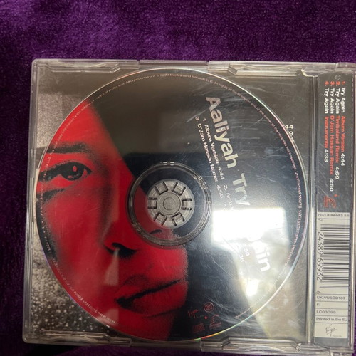 Aaliyah Try Again CD Single used, excellent condition