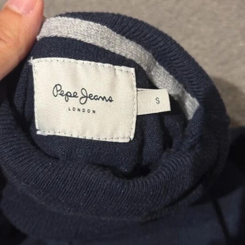Pepe Jeans turtleneck sweater like new, navy, size S