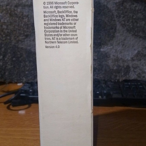 Windows NT server Microsoft documentation 3 books used