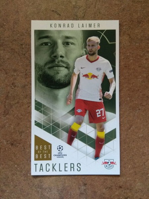 Κάρτα Konrad Laimer XXL Topps UEFA Champions League 2020-2021 καινούργια
