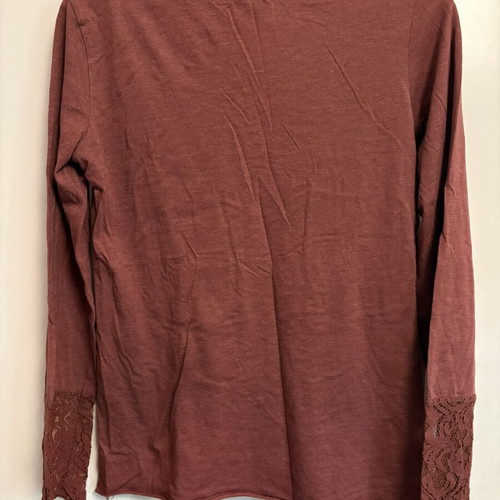 Attrattivo brick red blouse like new, size M