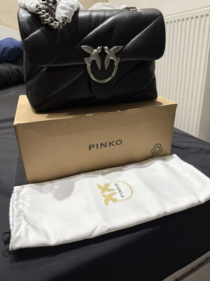 Pinko Puff shoulder bag large size 28x19, original leather, new