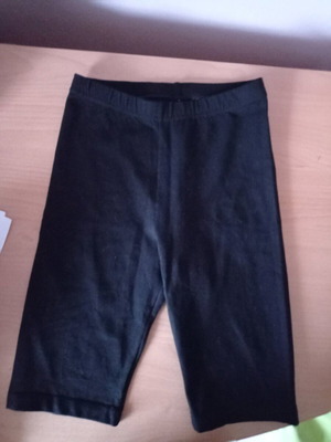 Black cycling shorts size S-M Greek made