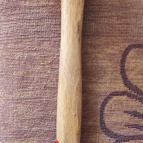 Hammer with steel head and wooden handle like new