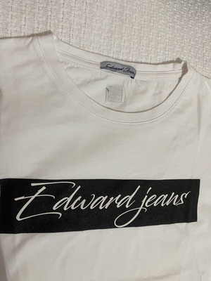Edward Jeans white T-shirt XS like new, 100% cotton