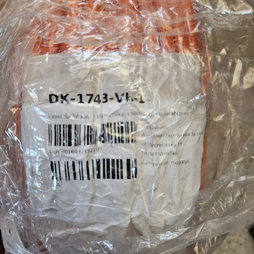 Digitus S/FTP Cat.7 Ethernet Cable 100m Orange new