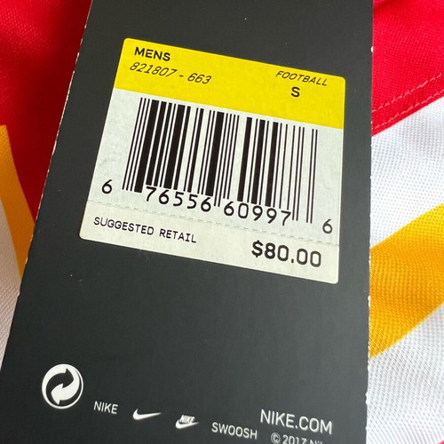 Kareem Hunt Nike Kansas City Chiefs Jersey new with tags, size S