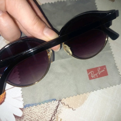 Sunglasses with purple lens like new, UV 400