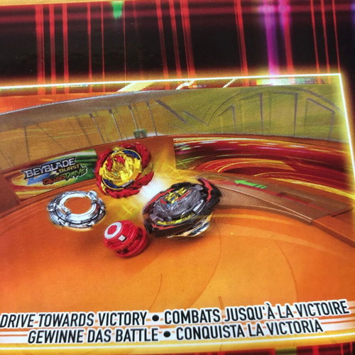 Beyblade Burst Quad Drive Cosmic Vector new with two figures and launchers