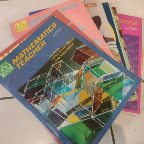 Mathematic Teacher magazines, set of 30