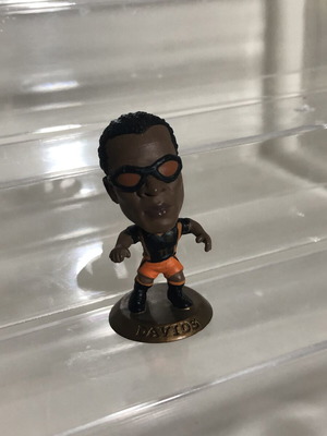 Edgar Davids Corinthians Microstar figure used, gold base 2003