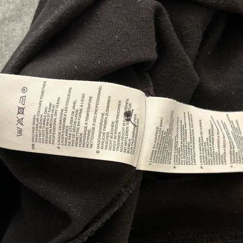Fred Perry Black Polo Shirt XL used, made in England