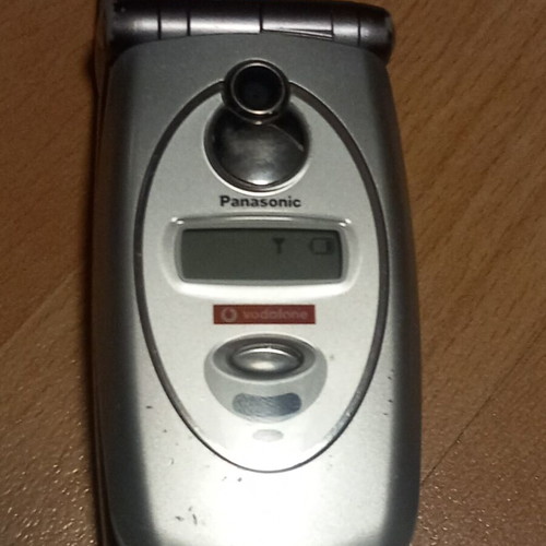 Panasonic Vodafone VFDF (G2) phone used, gray