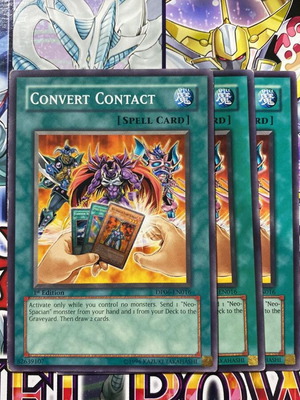 Convert Contact Spell Card like new