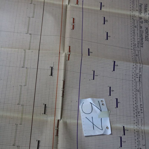 Original 1985 Drawing for Pont Neuf Wrapping by Christo, new