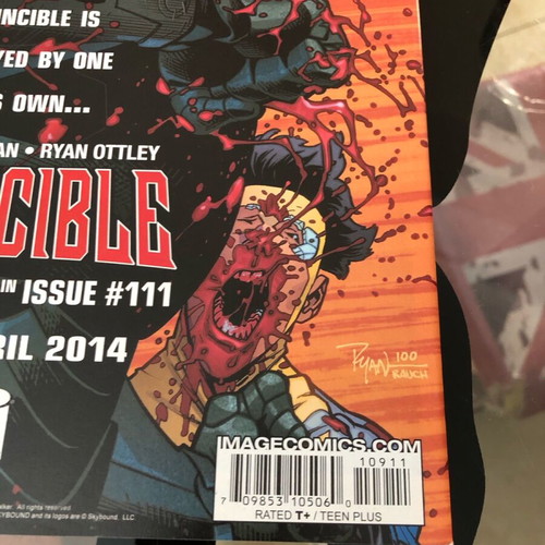 Invincible 109 new comic from Image Comics
