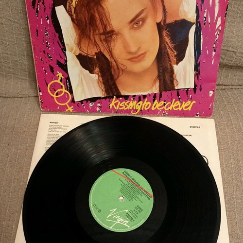 Culture Club Kissing to Be Clever LP used, pop
