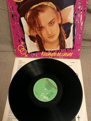 Culture Club Kissing to Be Clever LP μεταχειρισμένο, pop