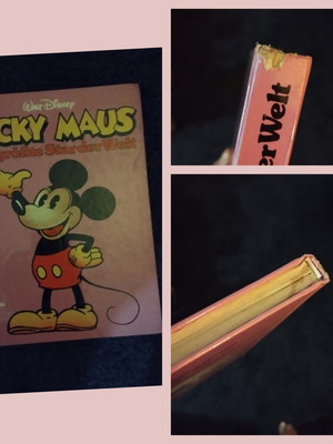 Βιβλίο Mickey Mouse συλλεκτικό μεταχειρισμένο, γερμανικά