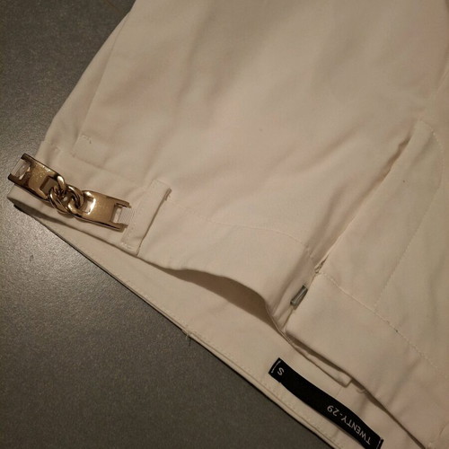 Elegant white pants size S like new for formal occasions