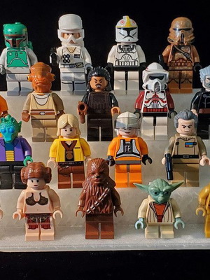Βάση Lego 3D με κρεμαστή λευκή, σαν καινούργια, 16x8x7