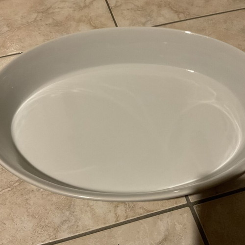 Heat-resistant porcelain baking dish like new, 39x28x7 cm