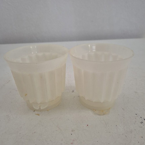 Set of 2 vintage jelly cups