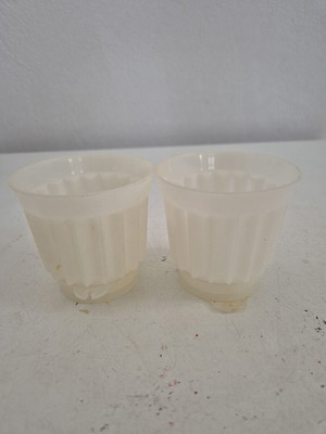 Set of 2 vintage jelly cups