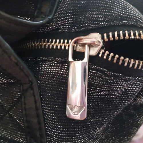 Armani Jeans black handbag like new