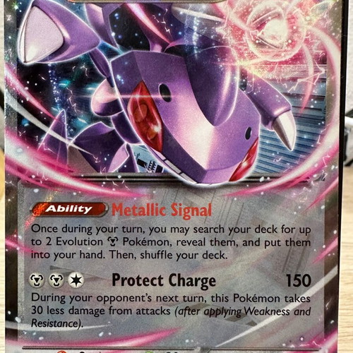 Genesect ex 067/086 NM Black Bolt used