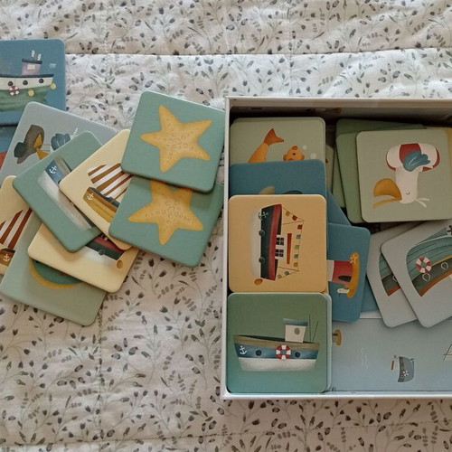 Little Dutch Memo Sailors Bay memory game like new