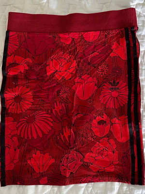 Adidas Sports Skirt Size 36 Used, Red, Elastic