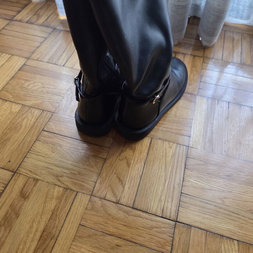 Zara Kids black boots size 30