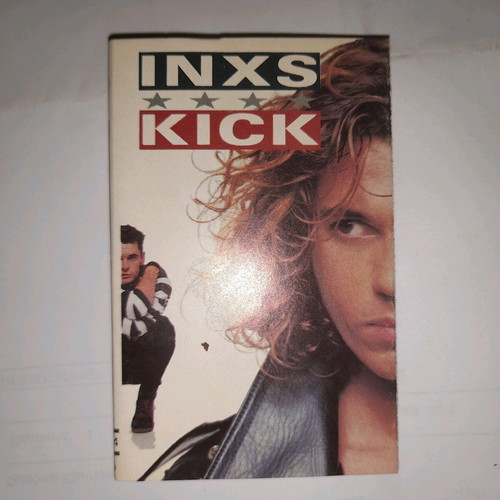 INXS Kick cassette used, 1987, rock
